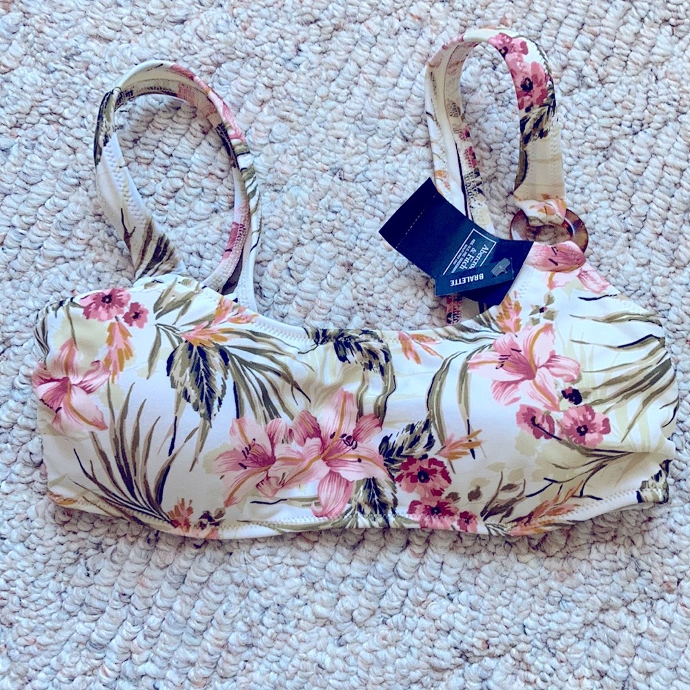 🌴 XS A&F Tropical Bikini Top 🌴